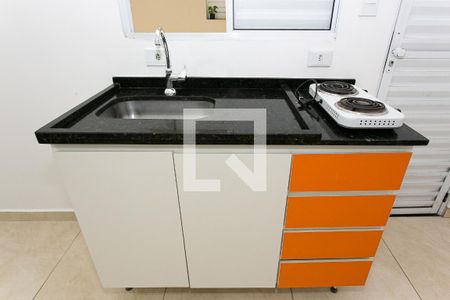 Cozinha - Armários de apartamento para alugar com 1 quarto, 20m² em Belenzinho, São Paulo