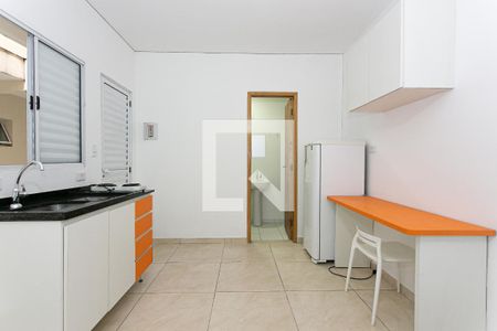 Cozinha de apartamento para alugar com 1 quarto, 20m² em Belenzinho, São Paulo