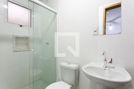 Banheiro de apartamento para alugar com 1 quarto, 20m² em Belenzinho, São Paulo