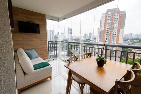 Varanda Sala de apartamento à venda com 2 quartos, 77m² em Parque da Vila Prudente, São Paulo