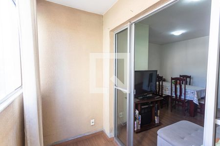 Varanda da Sala de apartamento à venda com 3 quartos, 79m² em Fernão Dias, Belo Horizonte