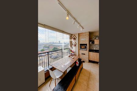 Varanda da Sala de apartamento à venda com 3 quartos, 87m² em Ipiranga, São Paulo
