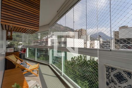 Varanda  de apartamento para alugar com 4 quartos, 142m² em Botafogo, Rio de Janeiro