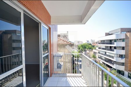 Varanda da Sala de apartamento para alugar com 4 quartos, 190m² em Maracanã, Rio de Janeiro