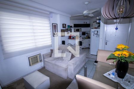 Sala de apartamento à venda com 2 quartos, 48m² em Anil, Rio de Janeiro