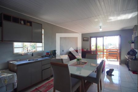 Sala/Cozinha de casa à venda com 2 quartos, 78m² em Santos Dumont, São Leopoldo