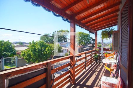 Varanda da Sala de casa à venda com 2 quartos, 78m² em Santos Dumont, São Leopoldo