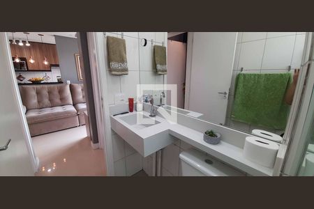 Apartamento à venda com 50m², 2 quartos e 1 vaga Apartamento à venda com 50m², 2 quartos e 1 vagaBanheiro