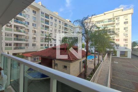 Vista Varanda da Sala de apartamento à venda com 3 quartos, 78m² em Taquara, Rio de Janeiro
