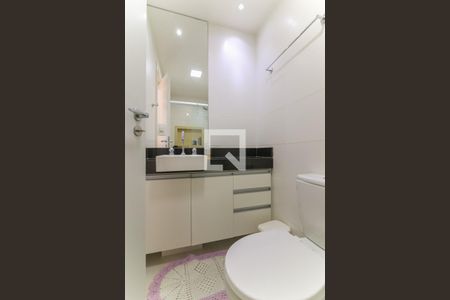 Banheiro da Suíte de apartamento à venda com 2 quartos, 59m² em Vila Sonia, São Paulo
