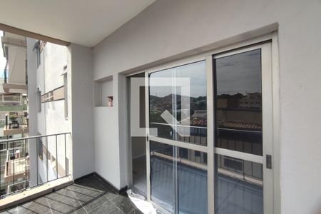 Varanda da Sala de apartamento para alugar com 3 quartos, 85m² em Pechincha, Rio de Janeiro