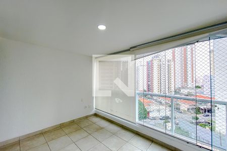 Varanda da Sala de apartamento à venda com 1 quarto, 50m² em Jardim Anália Franco, São Paulo