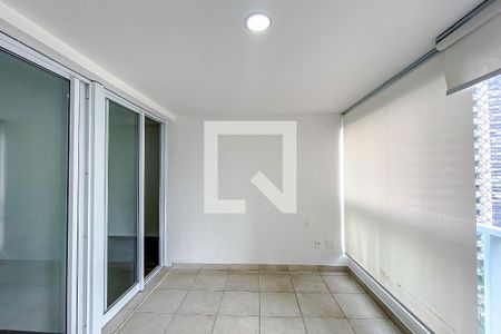 Varanda da Sala de apartamento para alugar com 1 quarto, 50m² em Jardim Anália Franco, São Paulo