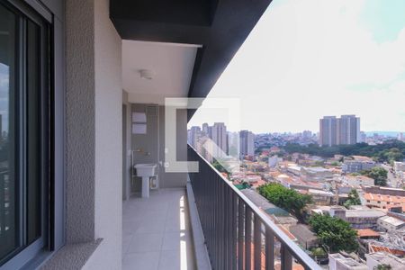 Varanda de apartamento à venda com 2 quartos, 50m² em Vila Firmiano Pinto, São Paulo