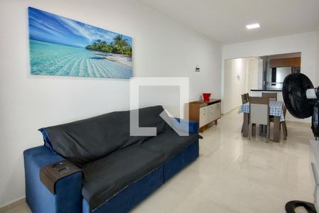 Sala de apartamento para alugar com 2 quartos, 81m² em Maracanã, Praia Grande