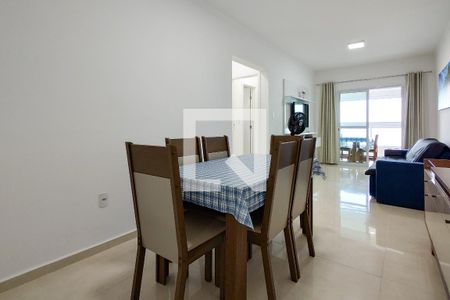 Sala de apartamento para alugar com 2 quartos, 81m² em Maracanã, Praia Grande