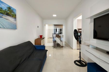 Sala de apartamento para alugar com 2 quartos, 81m² em Maracanã, Praia Grande