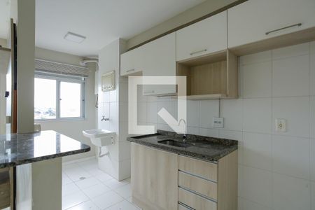 Cozinha de apartamento para alugar com 2 quartos, 52m² em Passo das Pedras, Porto Alegre