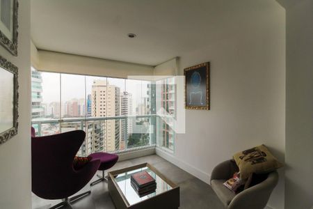 Varanda de apartamento para alugar com 2 quartos, 78m² em Jardim Anália Franco, São Paulo