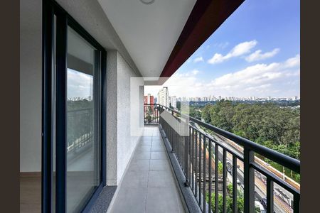 Sacada de apartamento para alugar com 2 quartos, 58m² em Santo Amaro, São Paulo