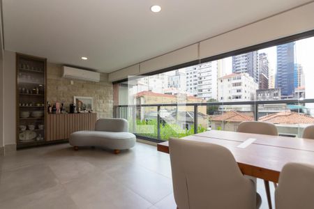 Varanda de apartamento à venda com 3 quartos, 163m² em Pinheiros, São Paulo