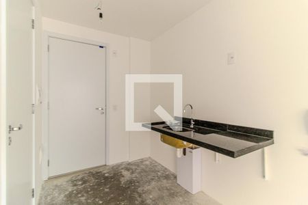 Cozinha de kitnet/studio à venda com 1 quarto, 27m² em Vila Buarque, São Paulo