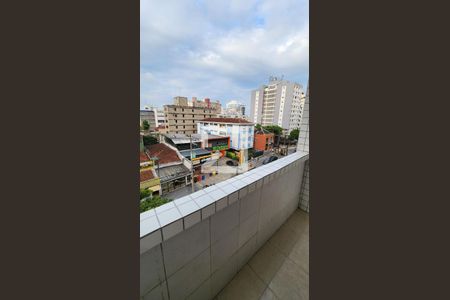 Varanda da Sala de apartamento para alugar com 1 quarto, 48m² em Embaré, Santos