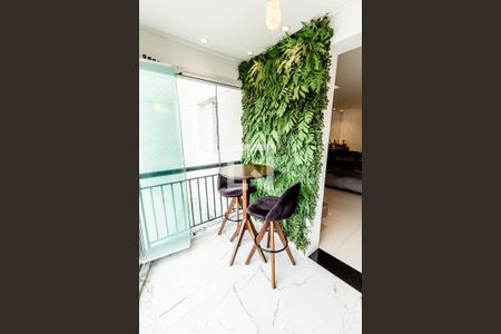 Varanda da Sala de apartamento à venda com 2 quartos, 117m² em Jardim, Santo André