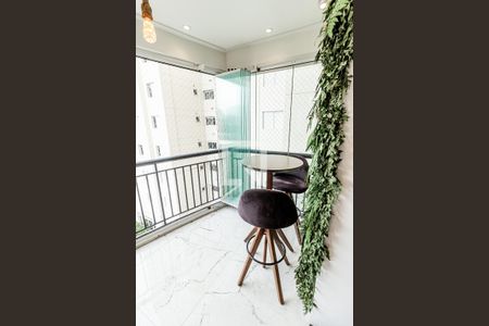 Varanda da Sala de apartamento à venda com 2 quartos, 117m² em Jardim, Santo André