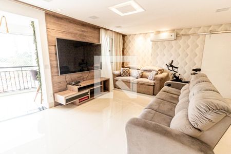 Sala de apartamento à venda com 2 quartos, 117m² em Jardim, Santo André