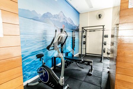 Apartamento à venda com 117m², 2 quartos e 2 vagas Apartamento à venda com 117m², 2 quartos e 2 vagasÁrea comum - Academia