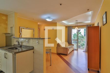 Sala de apartamento para alugar com 2 quartos, 60m² em Umuarama, São Paulo