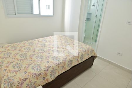 Suite de apartamento para alugar com 2 quartos, 78m² em Boqueirão, Praia Grande