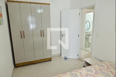 Suite de apartamento para alugar com 2 quartos, 78m² em Boqueirão, Praia Grande