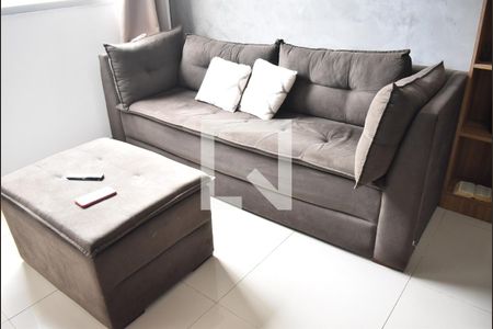 Sala - Sofá de apartamento para alugar com 2 quartos, 48m² em Campo Grande, Rio de Janeiro