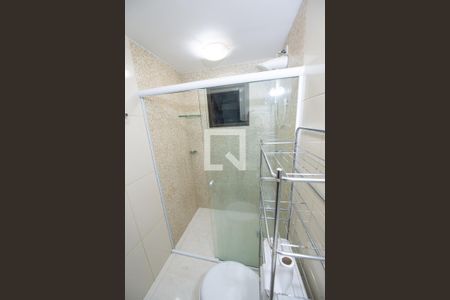 Banheiro de apartamento para alugar com 1 quarto, 45m² em Jardim das Nações, Taubaté