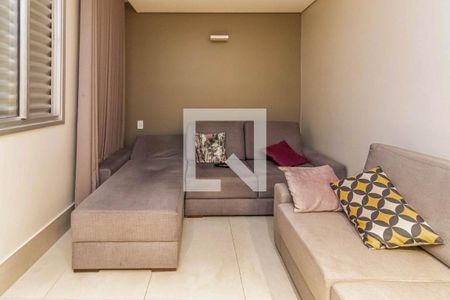 Sala  de apartamento à venda com 4 quartos, 460m² em Sagrada Família, Belo Horizonte