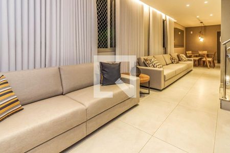 Sala  de apartamento à venda com 4 quartos, 460m² em Sagrada Família, Belo Horizonte