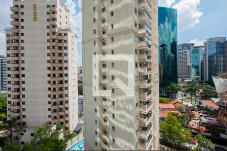 Vista da Varanda de kitnet/studio à venda com 1 quarto, 36m² em Pinheiros, São Paulo
