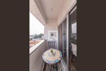 Sacada da Sala  de apartamento para alugar com 1 quarto, 40m² em Jardim Oriental, São Paulo