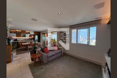 Sala de apartamento à venda com 3 quartos, 123m² em Vila Congonhas, São Paulo