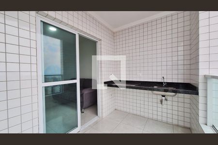 Varanda Gourmet de apartamento para alugar com 2 quartos, 81m² em Vila Assuncao, Praia Grande