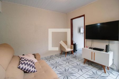 Sala de casa à venda com 3 quartos, 120m² em Jardim Santo Antônio, Santo André