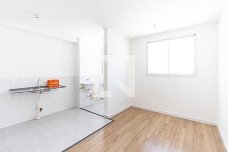 Sala/Cozinha de apartamento para alugar com 2 quartos, 40m² em Barra Funda, São Paulo