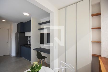 Sala de kitnet/studio para alugar com 1 quarto, 27m² em Vila Andrade, São Paulo