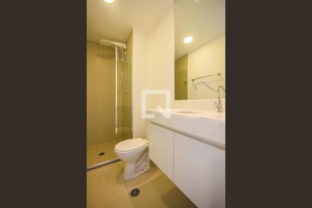 Studio para alugar com 27m², 1 quarto e sem vaga Studio para alugar com 27m², 1 quarto e sem vagaBanheiro