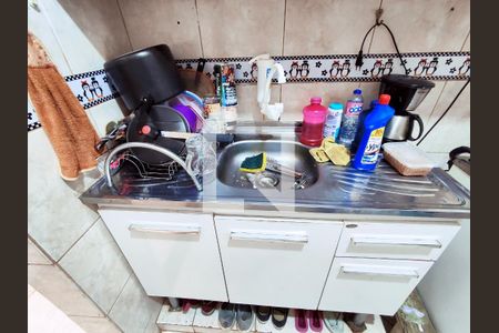 Apartamento à venda com 55m², 1 quarto e sem vagaCozinha 