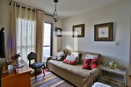 Sala de apartamento à venda com 1 quarto, 40m² em Vila Bertioga, São Paulo