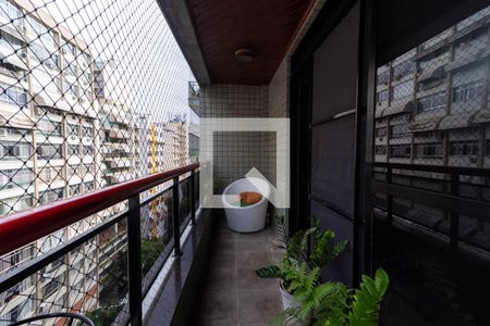 Varanda da Sala de apartamento à venda com 3 quartos, 155m² em Icaraí, Niterói