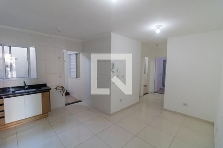 Sala/Cozinha de apartamento para alugar com 3 quartos, 53m² em Cidade Patriarca, São Paulo